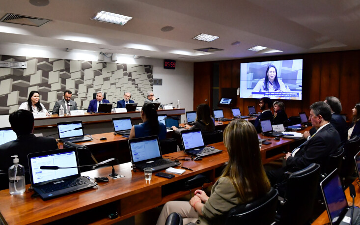 Sarina Manata defende o posicionamento da Federação na audência pública