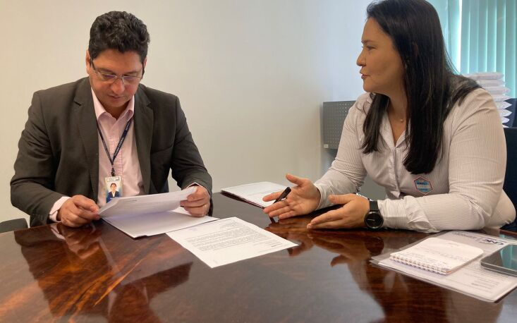 Visita ao gabinete do senador Jorge Seif (PL/SC)