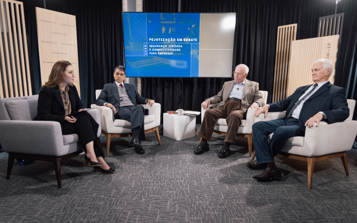 Especialistas debatem o cenário da pejotização no Brasil. (Foto: Edilson Dias/FecomercioSP)