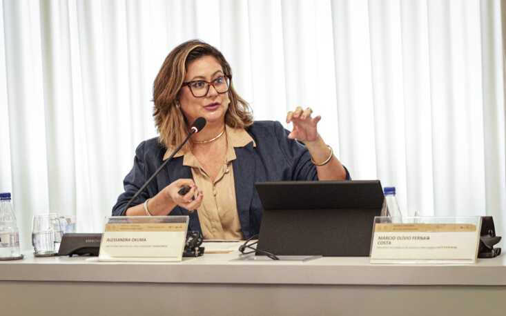 68f6642b236c7-whatsapp_image_2025_10_20_at_13_14_20 Alessandra Okuma debate os impactos da reforma para o comércio externo. (Foto: Ivan Dias/Divulgação FecomercioSP)