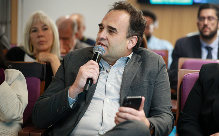 Fabricio Quirino, conselheiro do Conselho de Assuntos Tributários da FecomercioSP. (Foto: Edilson Dias/FecomercioSP)